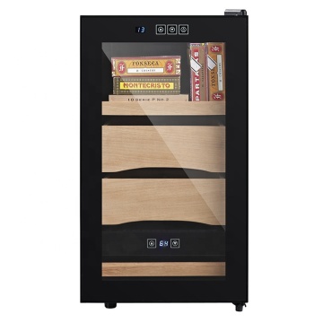Semiconductor Electronic Cigar Humidor Refrigerator with Cedar Wood