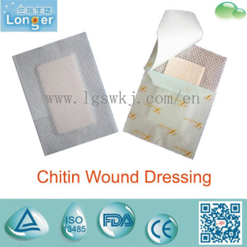 Anti-bacteria surgical non-woven chitosan dressing