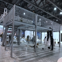 Steel Structure Layer Platform Racking with Stair