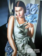 reproduction Lempicka painting