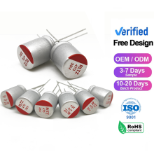 63V 47UF 8*9mm Inverter Polymer Aluminum High Voltage Solid Electrolytic Capacitor