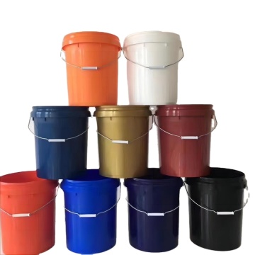 PP Plastic Mop Buckets, Ice Buckets, and Cups - Clear/Transparent Options Available