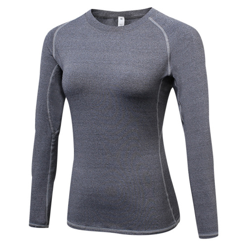 Camicia a manica lunga a compressione Dry Dry per donna