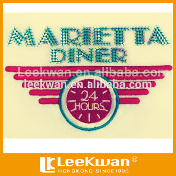 Eco-Friendly Feature and Embroidered Sequin Technics Embroidery Textile Applique Patches