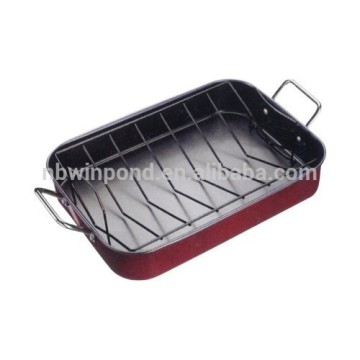 carbon steel gas chicken roaster ,teflon coated gas chicken roaster,enamel gas chicken roaster