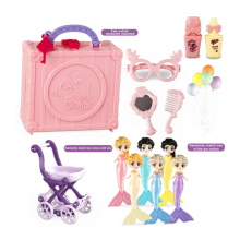 Magic Doll Beauty Set: Comb, Mirror, Magic Wand, Nail Polish & Princess Toys for Kids