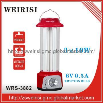 Fluorescent Rechargeable Lantern 3X10W