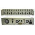 2U-16 slot fibra Media Converter Chassis