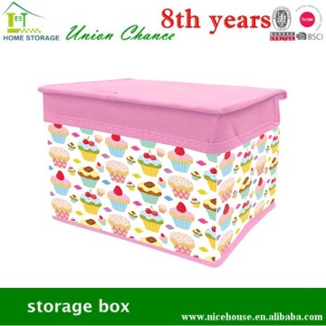 cute and small storage boxes,polyester storage box,patterned cardboard storage boxes