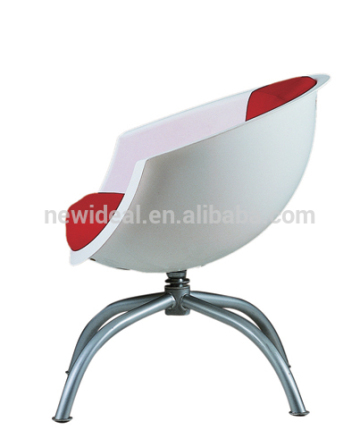 hot sale white ABS plastic chair , rotating chair , leisure chair (NH178)