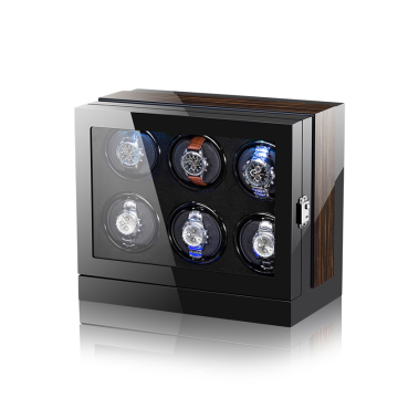 Rotary watch winder boxrotary watch winder box