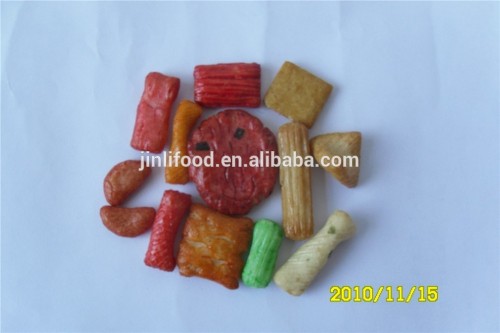 Mixture of Seasoned Rice Crackers for middle east market