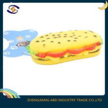 littlest hamburger pet toy cartoon animal sex pet toy for dog with squeaker