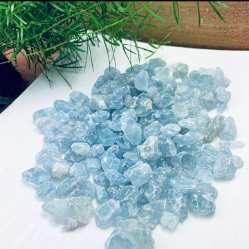 50g Bag New Raw Celestite Crystals - Natural Blue Healing Gemstones