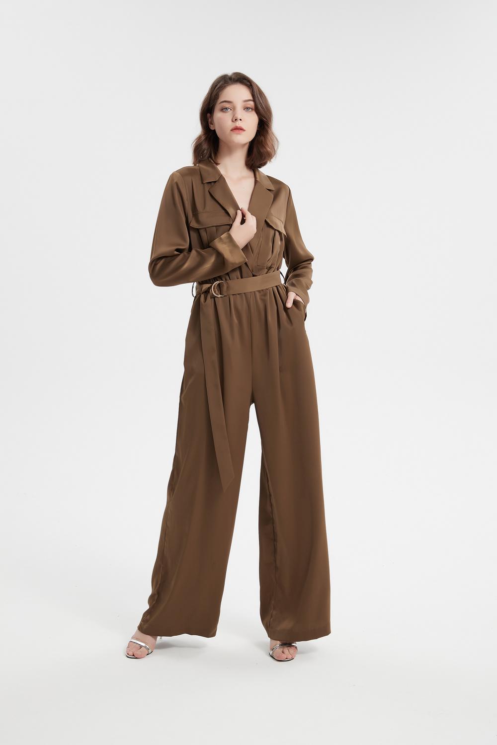 Casual Woven Jumpsuit