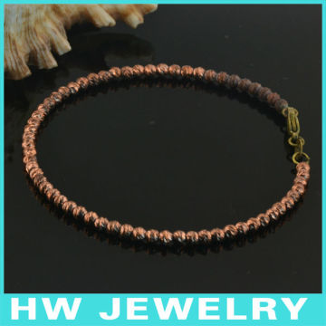 50110 rose gold plated silver bracelets