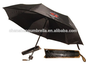 polyester promotional umbrella,3 folding mini umbrella,8k 3 folding umbrella