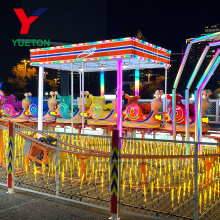 Mini Roller Coaster: Snail Roller Coaster for Kids in Amusement Parks