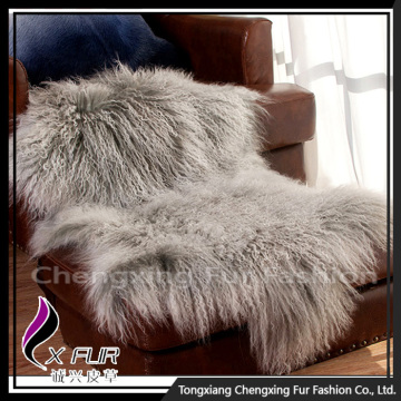 Customize Design Genuine Lamb Fur Fur Blanket