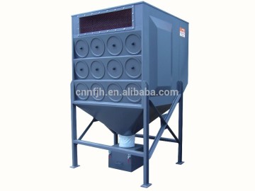 Exhausted fume dust filter cleaning system
