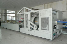 Pvc Plastic Pipe Automatic Belling Machine , Plastic Auxiliary Equipment