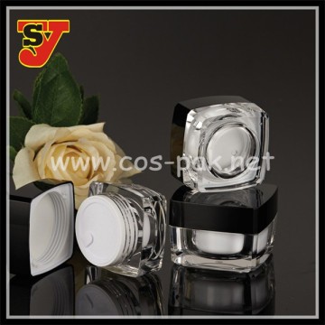 Octagonal Acrylic Jars For Cosmetics