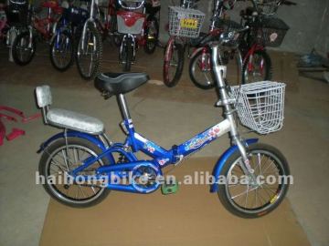 Wonderful kid folding bicycle with ISO9001