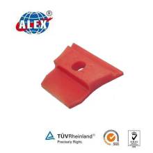 Railroad Rail Spacer PA66, Railway parts Nylon Railroad Rail Spacer, Glass Fiber Railroad Rail Spacer