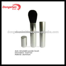 Private label retractable cosmetic powder brush your own brand makeup