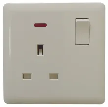 1 Gang 13A Switched Socket