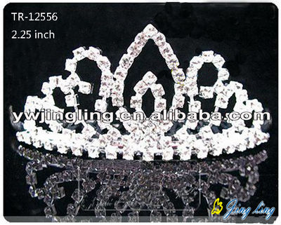 Rhinestone Crowns Wholesale Wedding Crown TR-12556