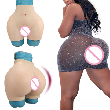 Silicone Buttocks Shaper Padded Panties for Crossdresser Women's Underwear
