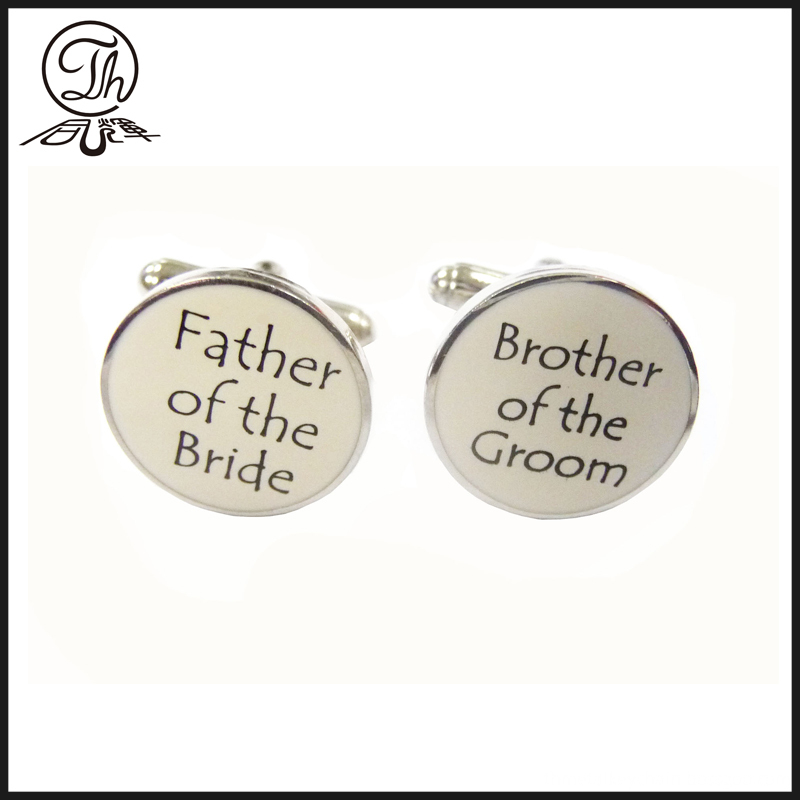 custom wedding cufflink