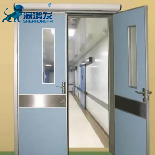 Seamless Seal Aluminium Legierung Hospital Swing Door