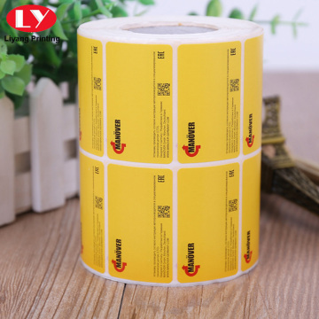 Custom Vinyl Sticker Label Printing PVC Stickers Roll