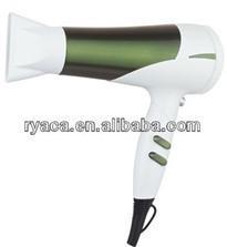 BY-509 rubberised and silver hair dryer with CE approval