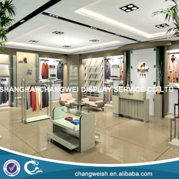 clothing store display racks and clothing store display design