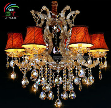 modern crystal pendant light fixture