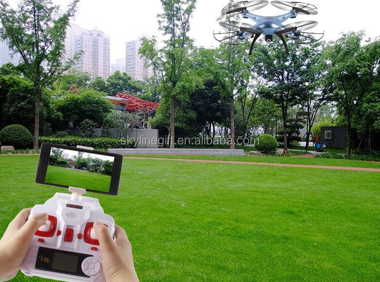 Height hold Syma X5HW FPV Drone quadcopter with camera and phone holder