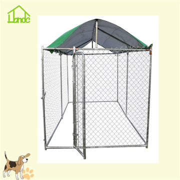 Strong stainless steel chain link dog cage