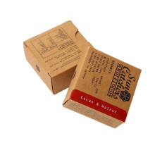 Custom Kraft Paper Foldable Soap Paper Box