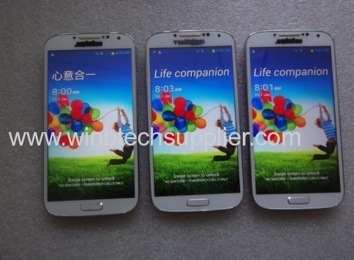 I9500 S4 11 destek hava hareketleri 1 gram 4gb rom Mtk6577 Mtk6589 cep telefonu 5.0 inç avlu göbek 1.2 gb 3 g Android Smartphone