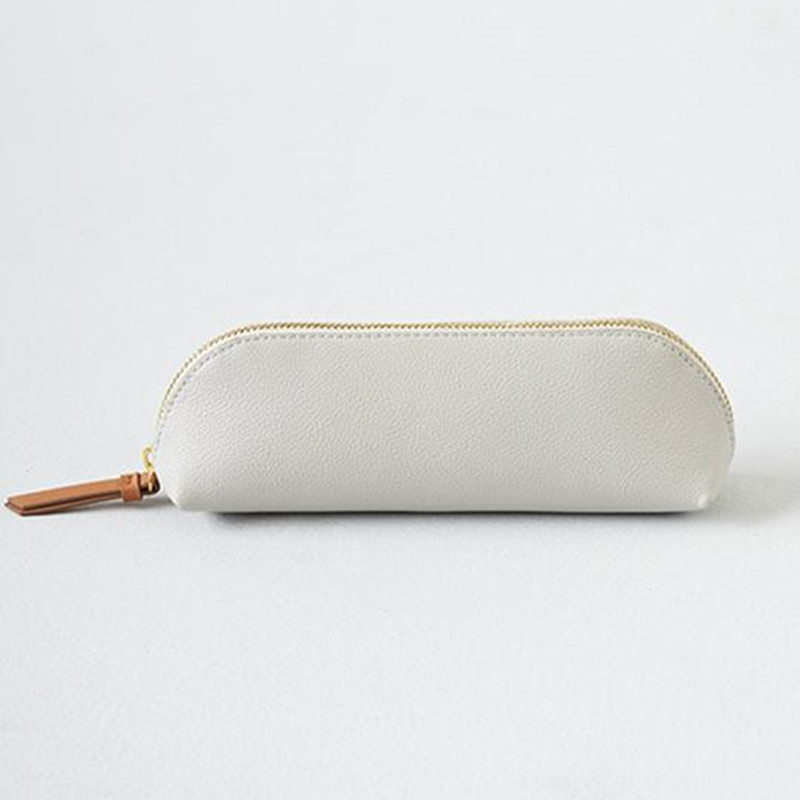 Vegan Leather Cosmetic travel Zip Pouch