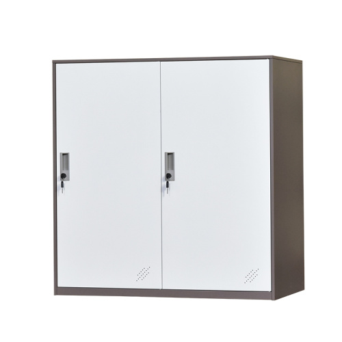 Counter Height Gray Filing Storage Cabinets