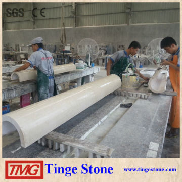 natural stone pillar and column moulding designs on sale