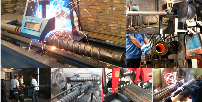 steel ground screw products process