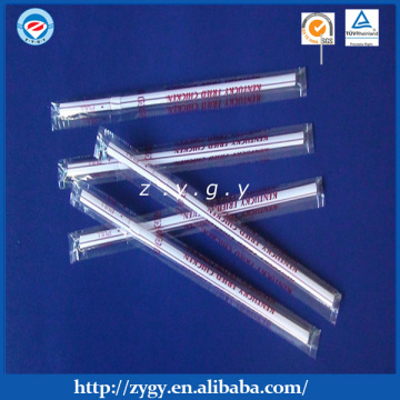 flexible straw four sides sealed with film