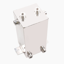 XuZhong BLACK 4 LITRE ALLOY FUEL SWIRL / SURGE TANK KIT/ FUEL SURGE TANK 4L TK32WBK