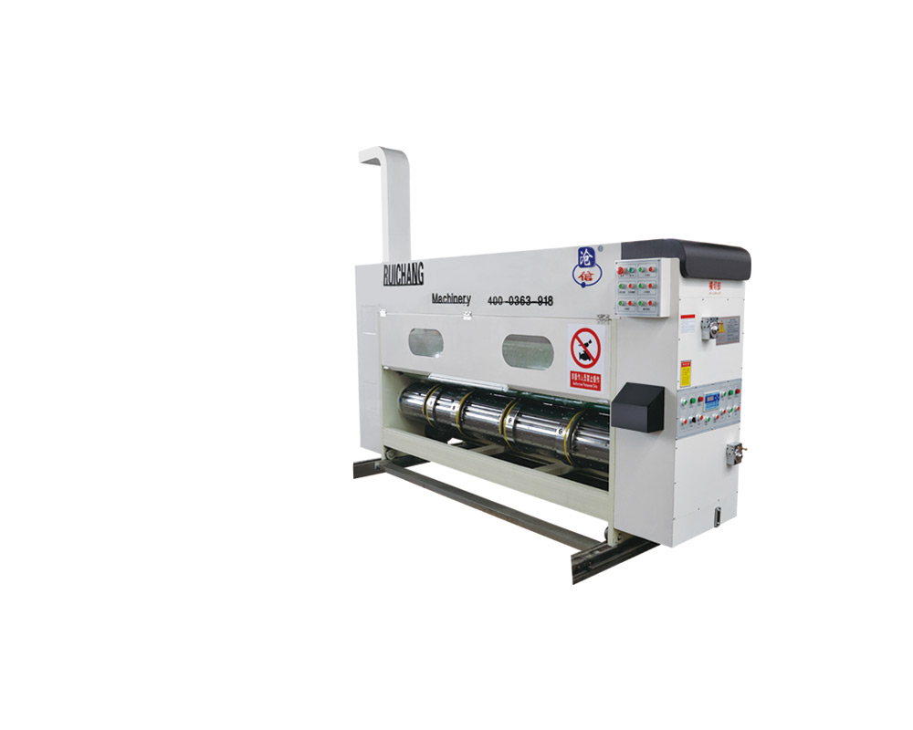 Slotter Die Cutter Boxes Machine Printing Sale oversea training technical parts video