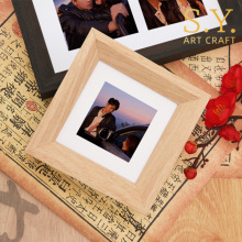 Elegant Light Wood Square Photo Frame